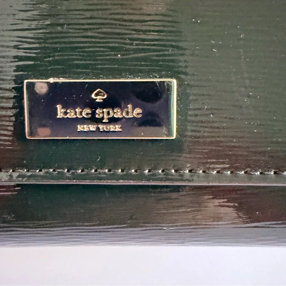 KATE SPADE‎ Bixby Place Phoenix Trifold Clutch Wallet Spruce Green NWOT